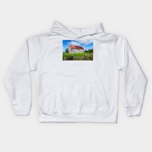 Old Barn With Red Roof, Prince Edward County Kids Hoodie